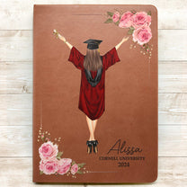 A Sweet Ending To A New Beginning - Personalized Leather Journal