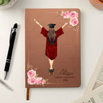 A Sweet Ending To A New Beginning - Personalized Leather Journal
