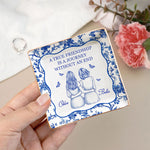 A True Friendship Is A Journey - Personalized Jewelry Dish