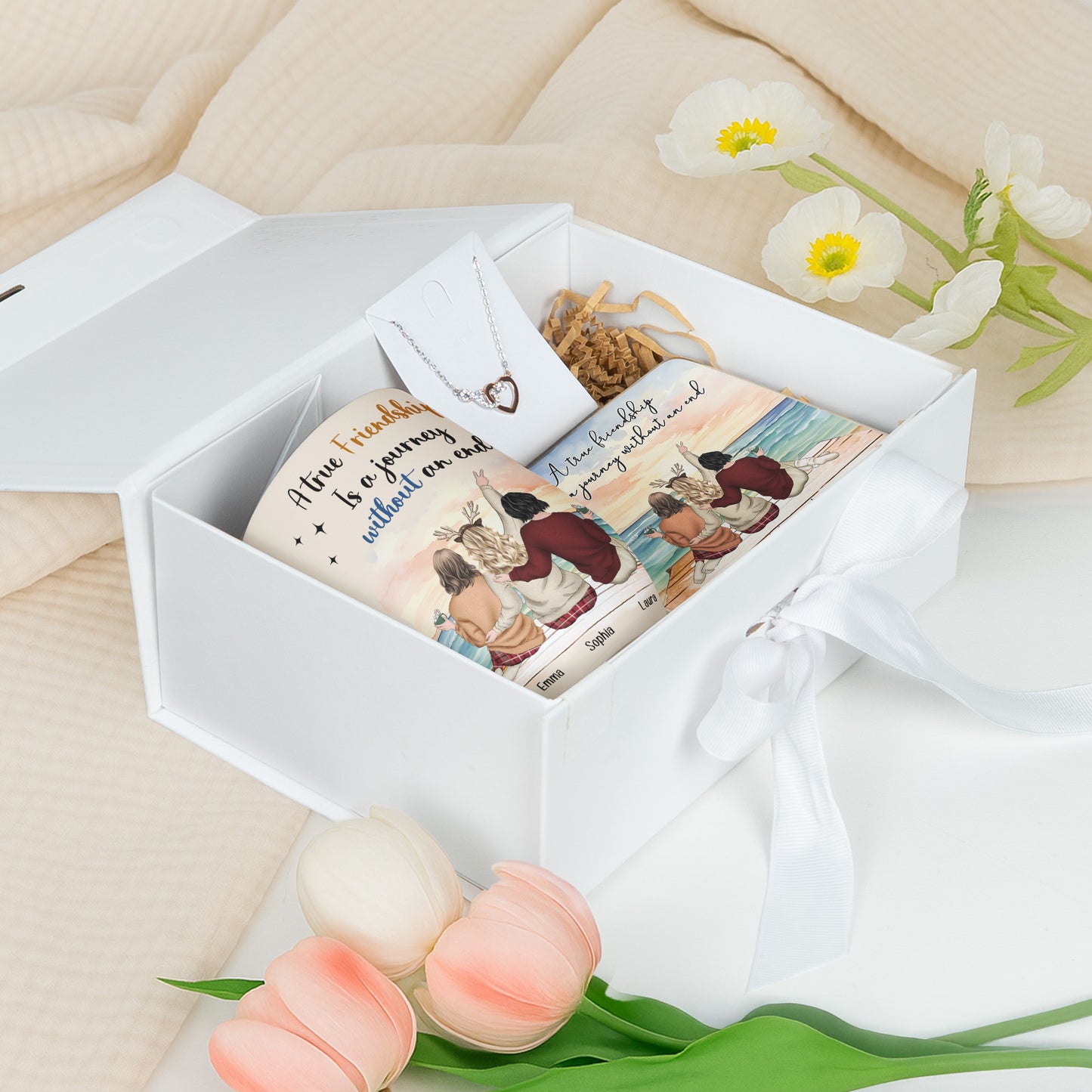 A True Friendship Is A Journey Without An End - Gift Box Set