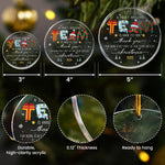 A Truly Amazing Team Is Hard To Find Thank You Gift For Employee, Coworker Team - Acrylic Ornament