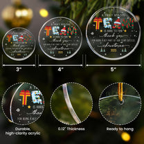 A Truly Amazing Team Is Hard To Find Thank You Gift For Employee, Coworker Team - Acrylic Ornament