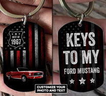 Keys To My Car - Personalized Photo Keychain