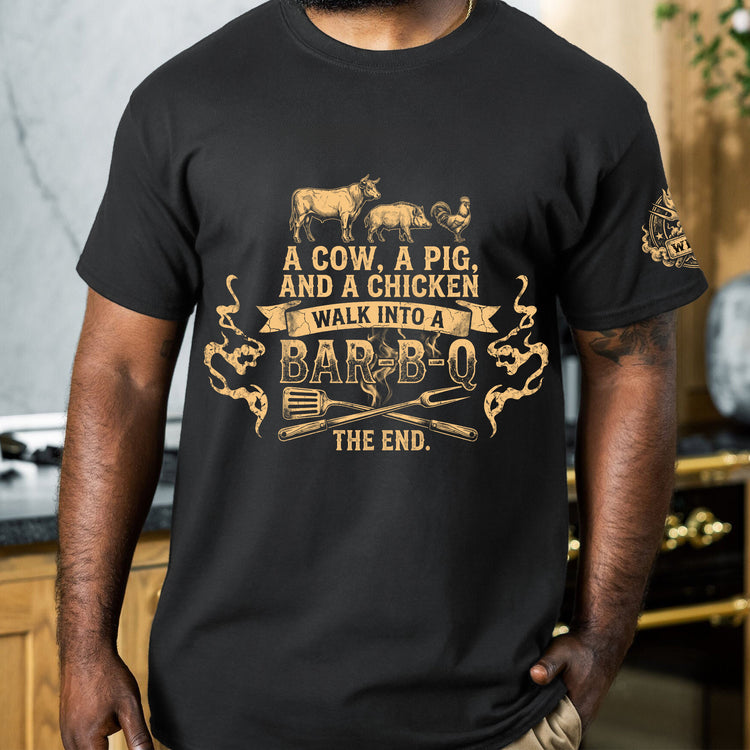 A-Cow,-A-Pig-And-A-Chicken-Walk-Into-A-Bar-B-Q-Funny-Bbq-Lover-Gifts-For-Men-Personalized-Shirt-4