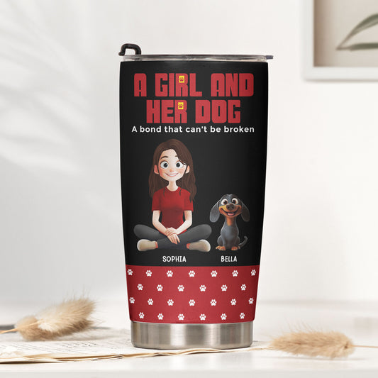 A-Girl-And-Her-Dog-A-Bond-That-Can'T-Be-Broken-Personalized-Tumbler-1