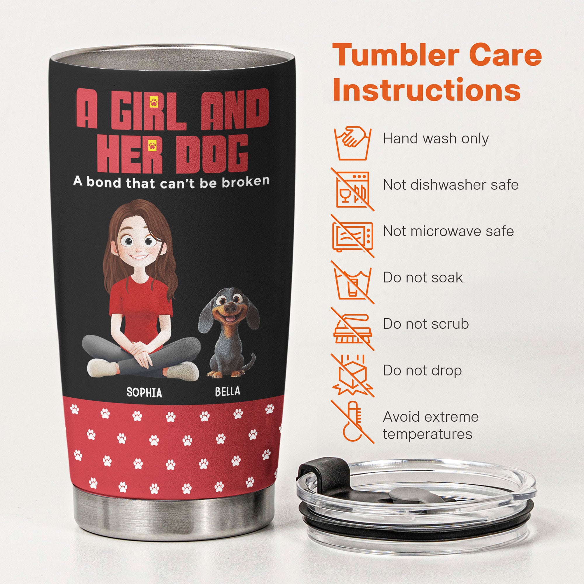A-Girl-And-Her-Dog-A-Bond-That-Can'T-Be-Broken-Personalized-Tumbler-5