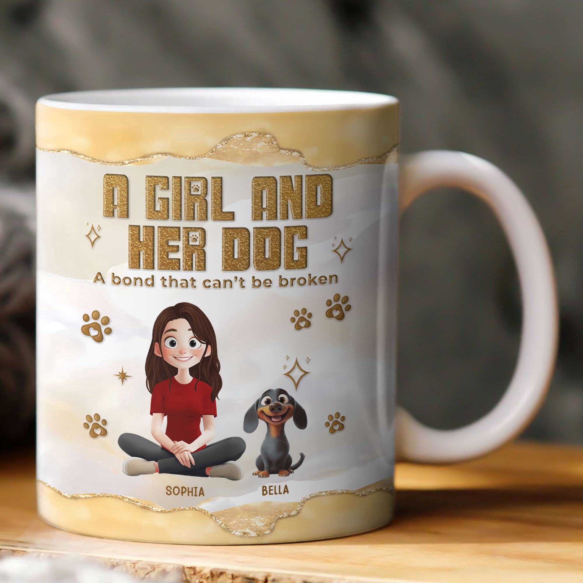 A_Girl_Her_Dog_A_Bond_That_Can_T_Be_Broken_Personalized_Mug_1
