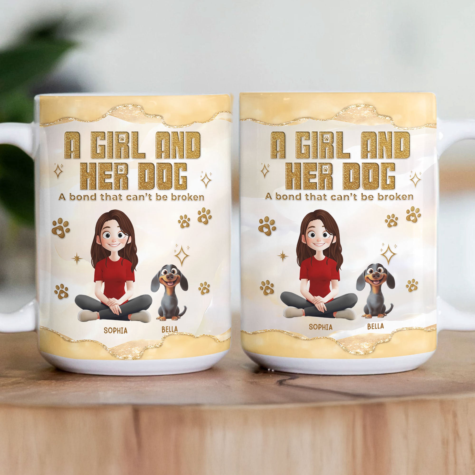 A_Girl_Her_Dog_A_Bond_That_Can_T_Be_Broken_Personalized_Mug_3