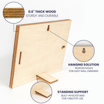 A House Is Not A Home Without Paw Prints Scrabble - Custom Wood Plaque