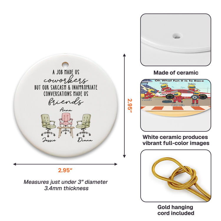 A-Job-Made-Us-Coworkers-Sarcasm-Made-Us-Friends-Personalized-Ornament-4