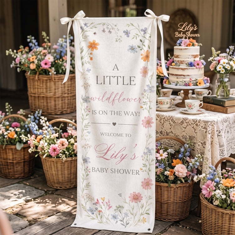 A-Little-Wildflower-Is-On-The-Way-Baby-Shower-Personalized-Welcome-Sign