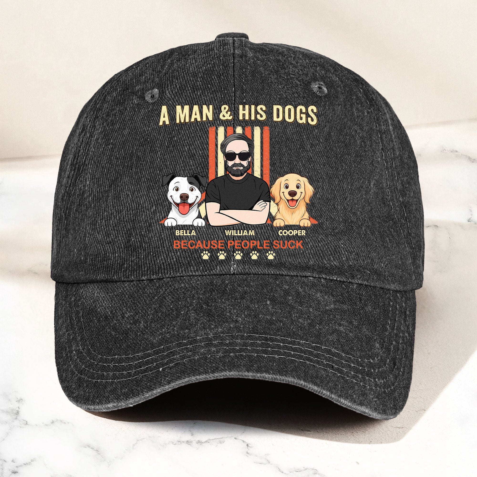A-Man-And-His-Dog-Because-People-Suck-Personalized-Cap-1
