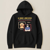 A-Man-&-His-Dogs-A-Bond-That-Can'T-Be-Broken-Personalized-Shirt-5