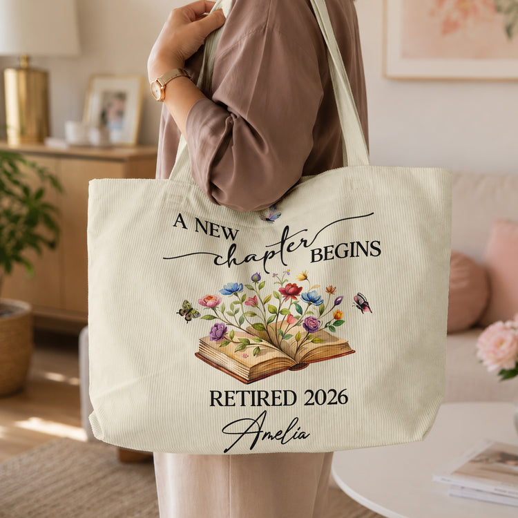 A-New-Chapter-Begins-Retirement-Gift-For-Her-Personalized-Tote-Bag-3