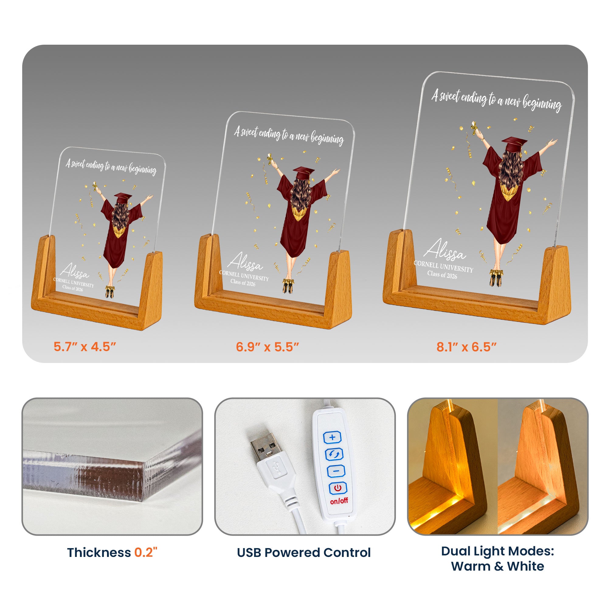 A-Sweet-Ending-To-A-New-Beginning-Graduation-Gifts-For-Her,-Him-Personalized-Night-Light-5