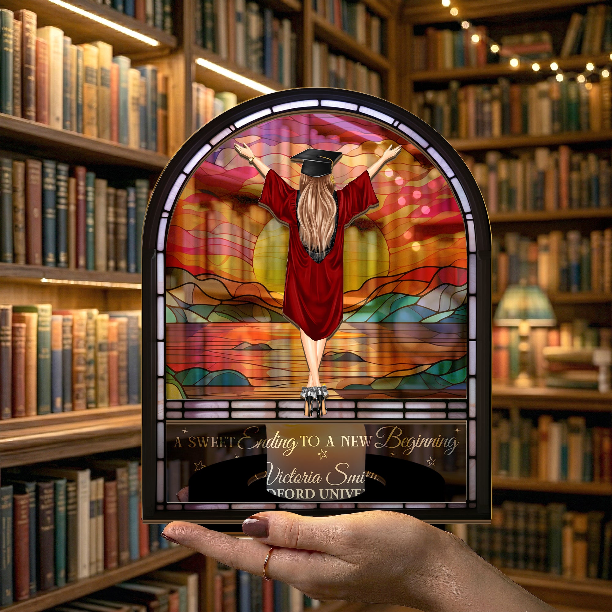 A-Sweet-Ending-To-A-New-Beginning-Graduation-Personalized-Book-Nook-4