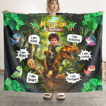 Adventure Boys, Girls - Custom Name, Face - Gifts For Sons, Daughters - Personalized Photo Blanket