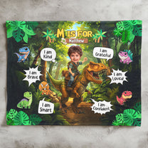 Adventure Boys, Girls - Custom Name, Face - Gifts For Sons, Daughters - Personalized Photo Blanket