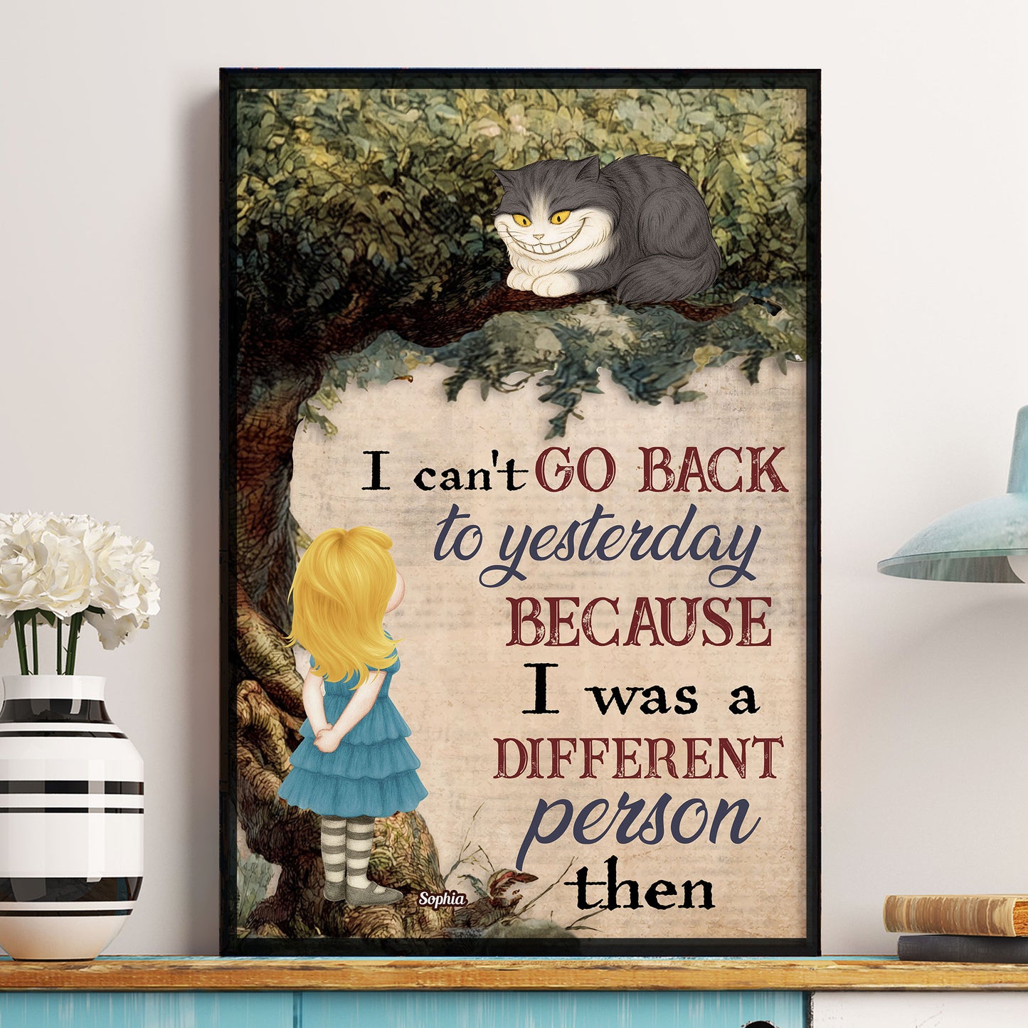 Adventure In Wonderland - Personalized Poster