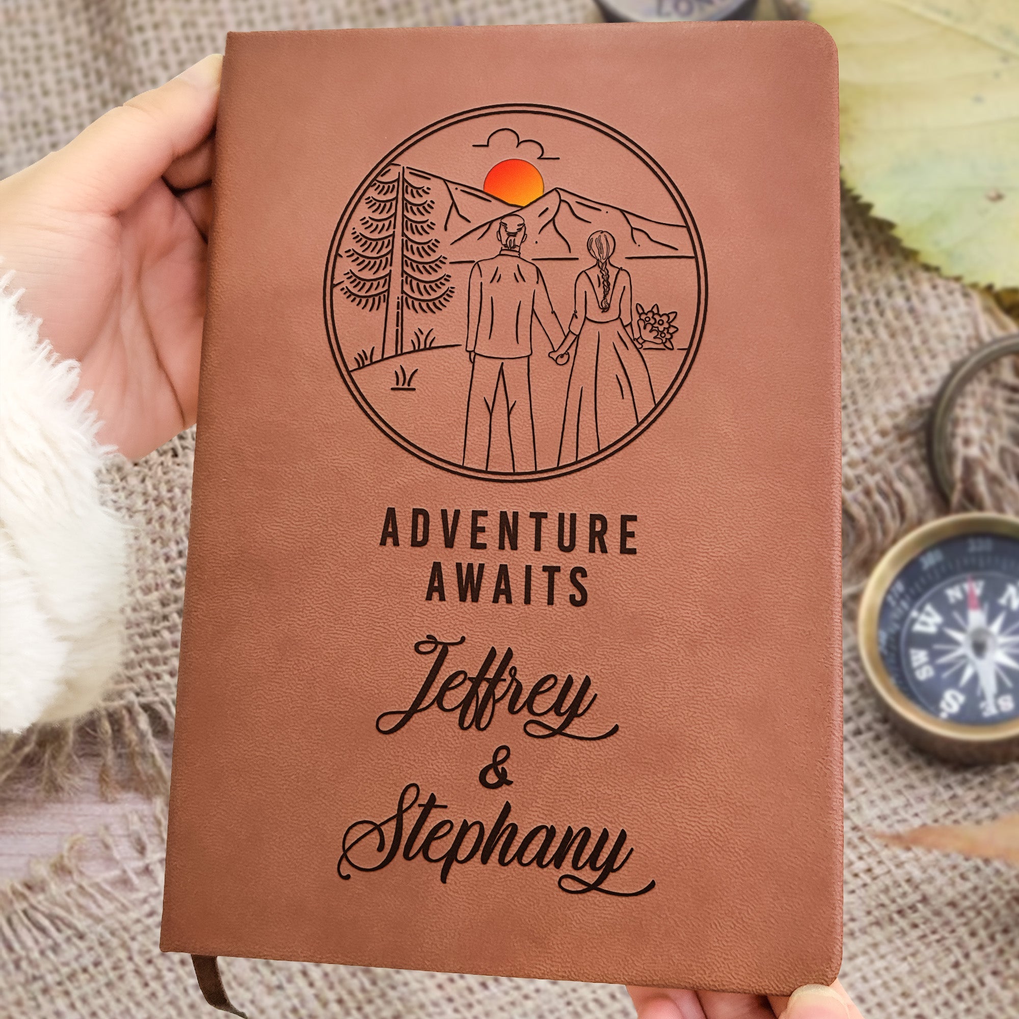 Adventure Journal - Personalized Leather Journal
