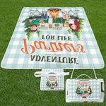 Adventure Partners For Life - Personalized Picnic Blanket