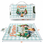 Adventure Partners For Life - Personalized Picnic Blanket