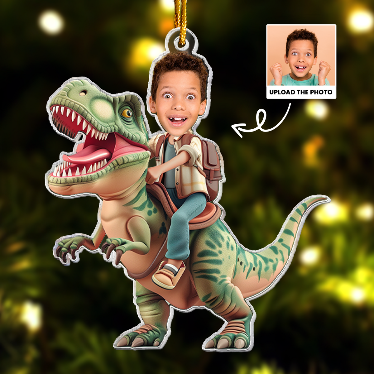 Adventure Riding Dinosaur - Custom Favorite Dino For Kids - Personaliz ...