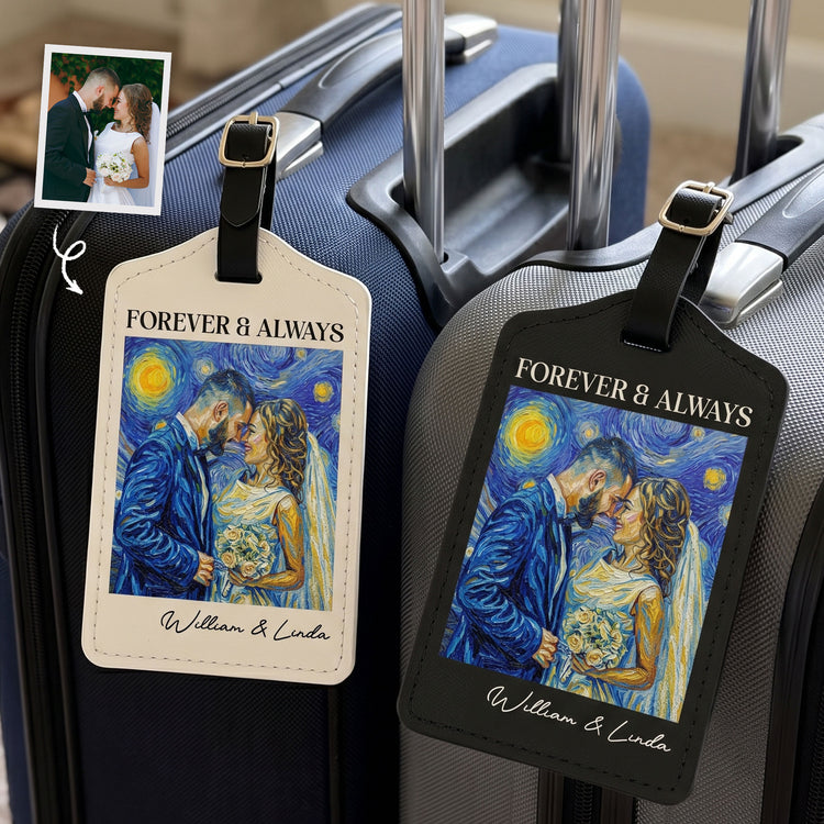 Adventure-Awaits-Custom-Photo-Van-Gogh-Style-Personalized-Luggage-Tag-1