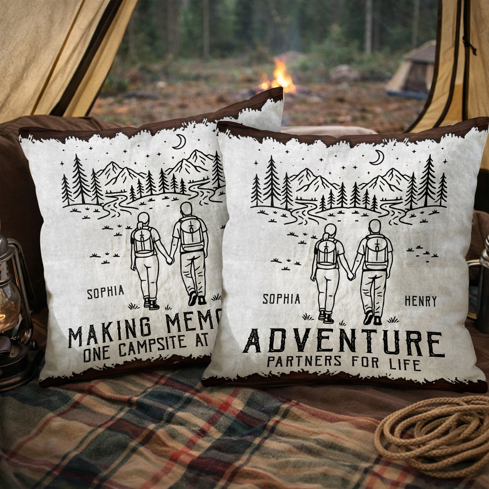 Adventure-Partners-For-Life-Camping-Couple-Gift-Personalized-Pillow-(Insert-Included)-2
