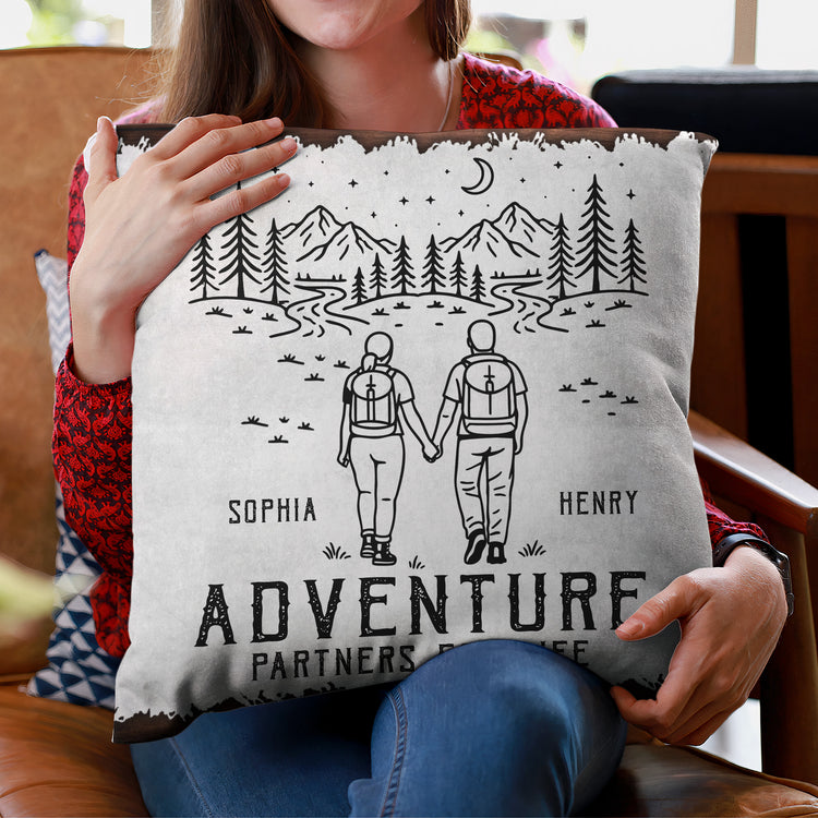 Adventure-Partners-For-Life-Camping-Couple-Gift-Personalized-Pillow-(Insert-Included)-5