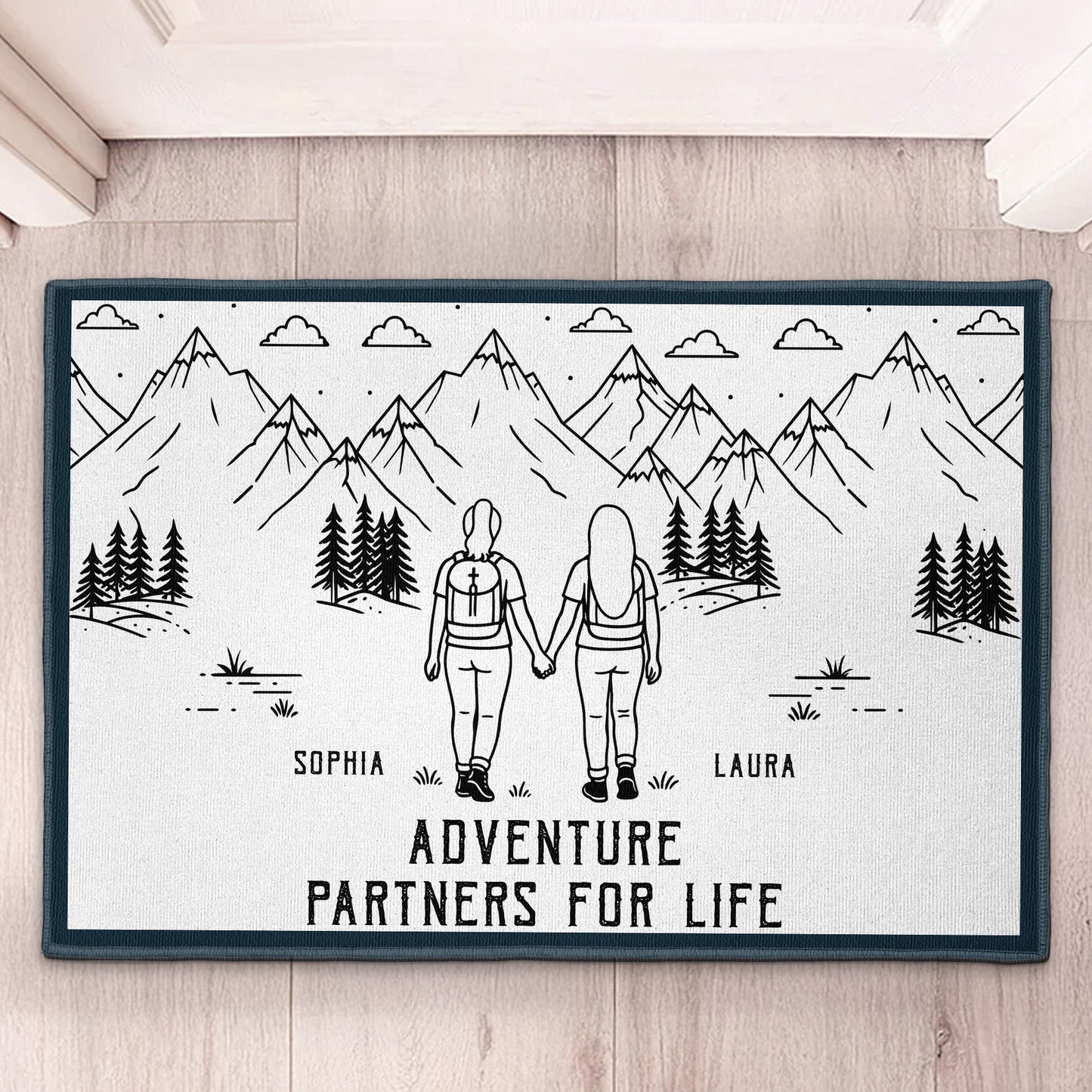 Adventure_Partners_For_Life_Camping_Couple_Personalized_Doormat_3