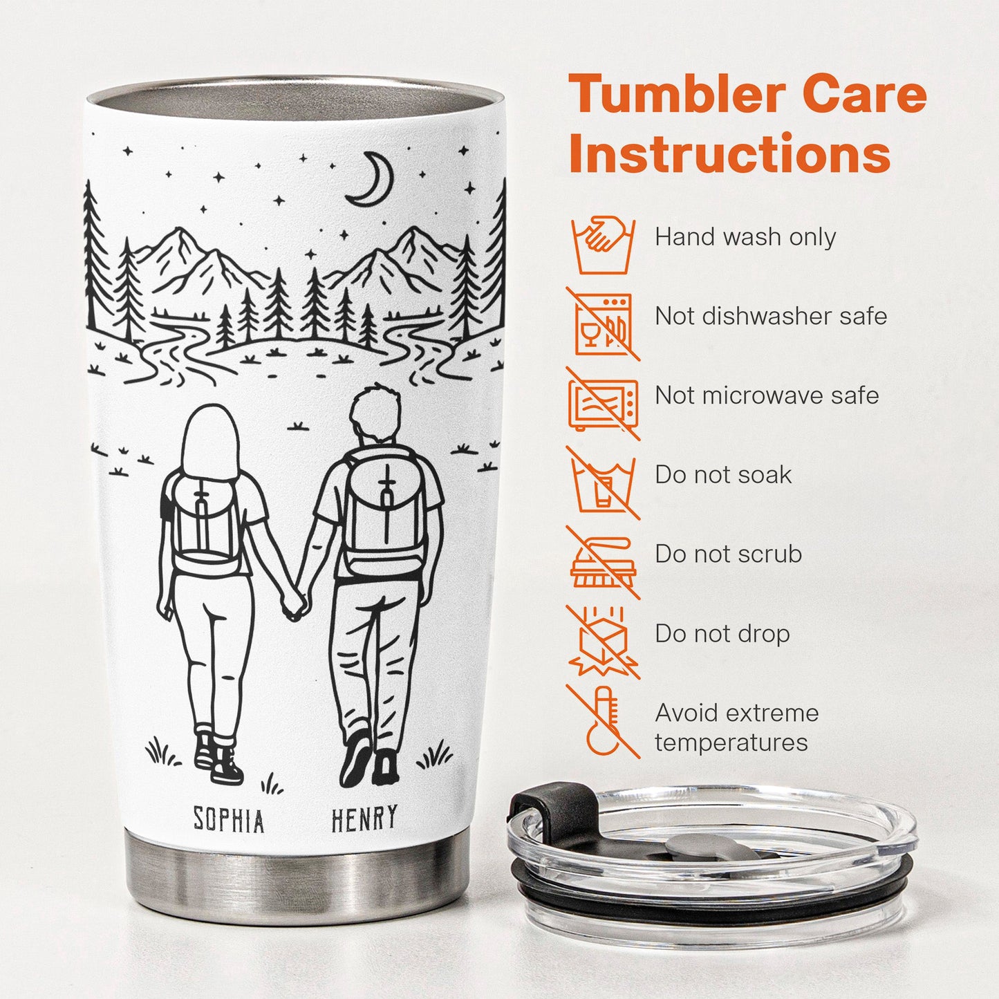 Adventure_Partners_For_Life_Camping_Personalized_20oz_Leather_Wrapped_Tumbler_6