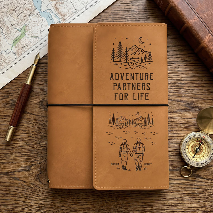 Adventure-Partners-For-Life-Couple-Gift--Personalized-Notebook-Cover-1