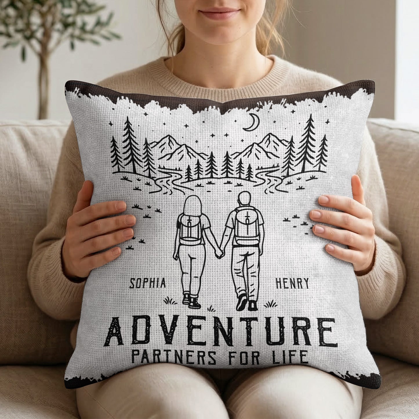 Adventure-Partners-For-Life-Couple-Gift-Personalized-Pillow-Cover-3