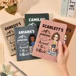 Adventures Around The World - Personalized Leather Journal