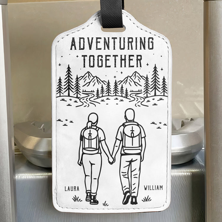Adventuring-Together-Couple-His-&-Hers-Anniversary-Wedding-Gifts-Personalized-Luggage-Tag-2
