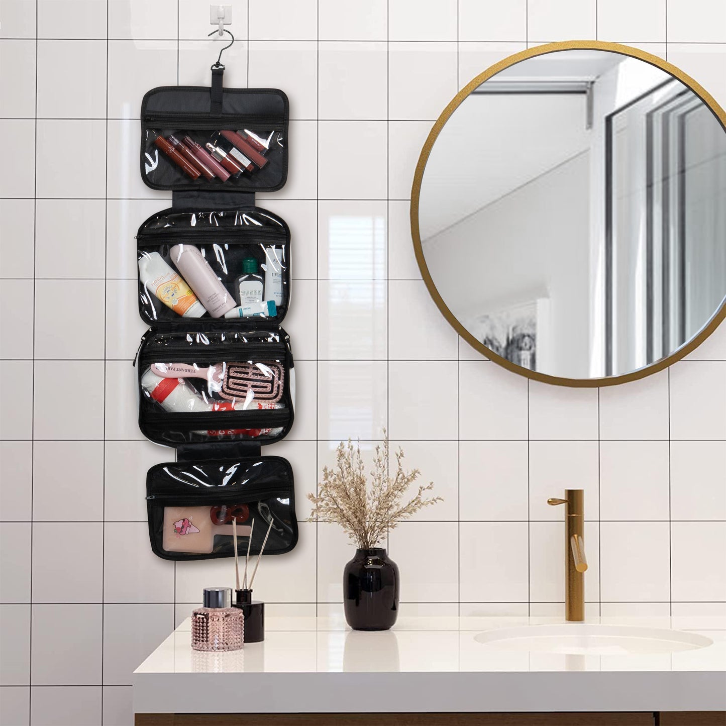 All My Cruise Crap - Personalized Hanging Toiletry Bag