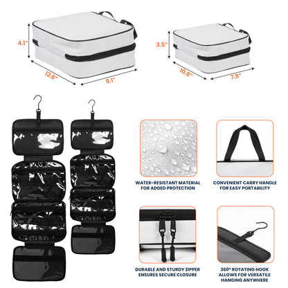 All My Cruise Crap - Personalized Hanging Toiletry Bag