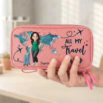 All My Travel Crap - Personalized Cable Bag
