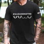 All Racks Matter Custom Name On Sleeve - Gifts For Hunters, Husband, Men - Personalized Shirt
