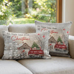 All Roads Lead Home At Christmas - Personalized Pillow Cover