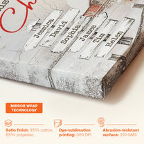 All Roads Lead Home At Christmas - Personalized Poster/Canvas