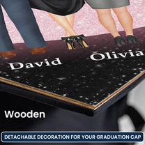 All That I Am And Hope To Be - Personalized Graduation Cap Topper