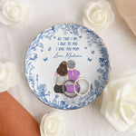 All That I Am, I Owe To You - Personalized Jewelry Dish