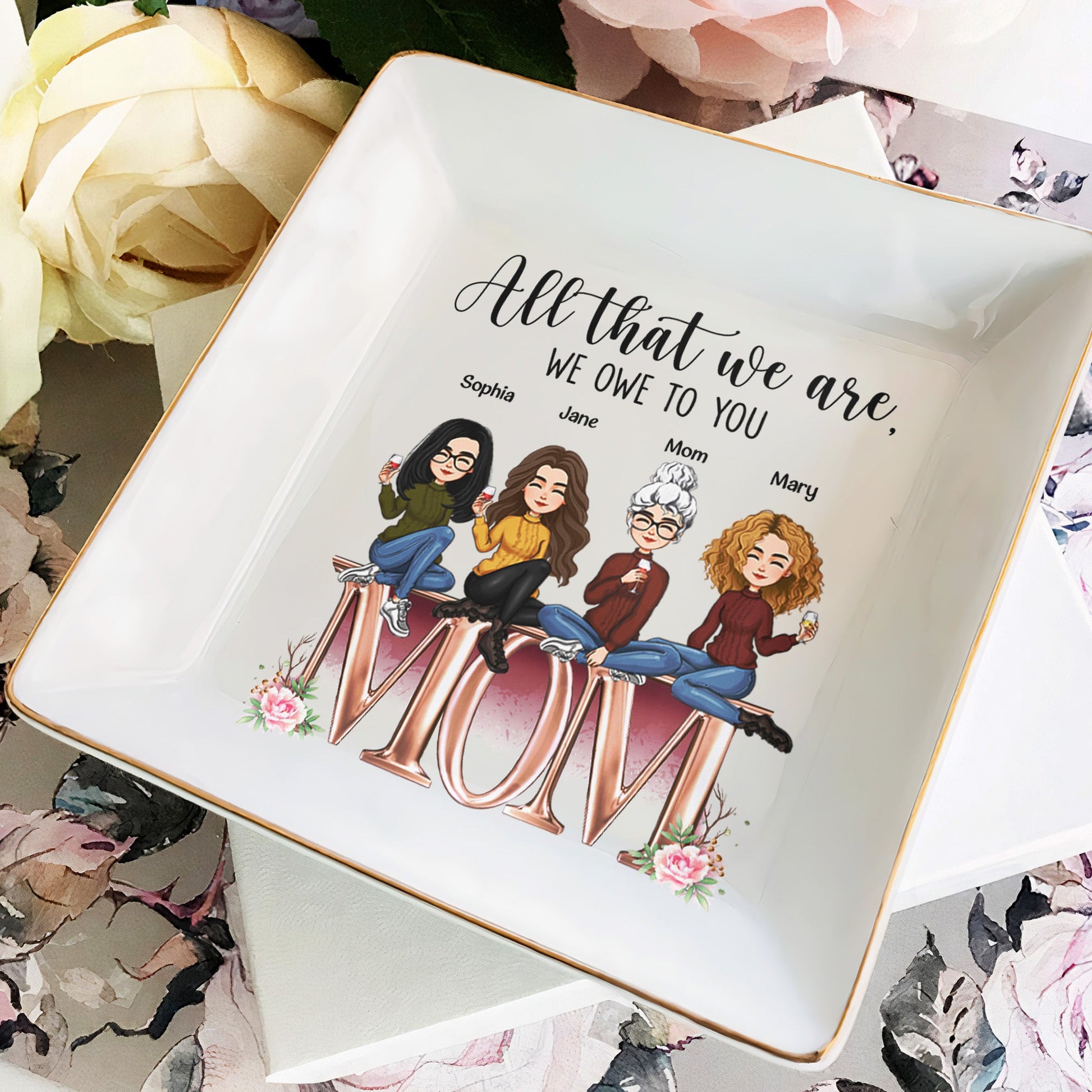 All That We Are - Personalized Jewelry Dish