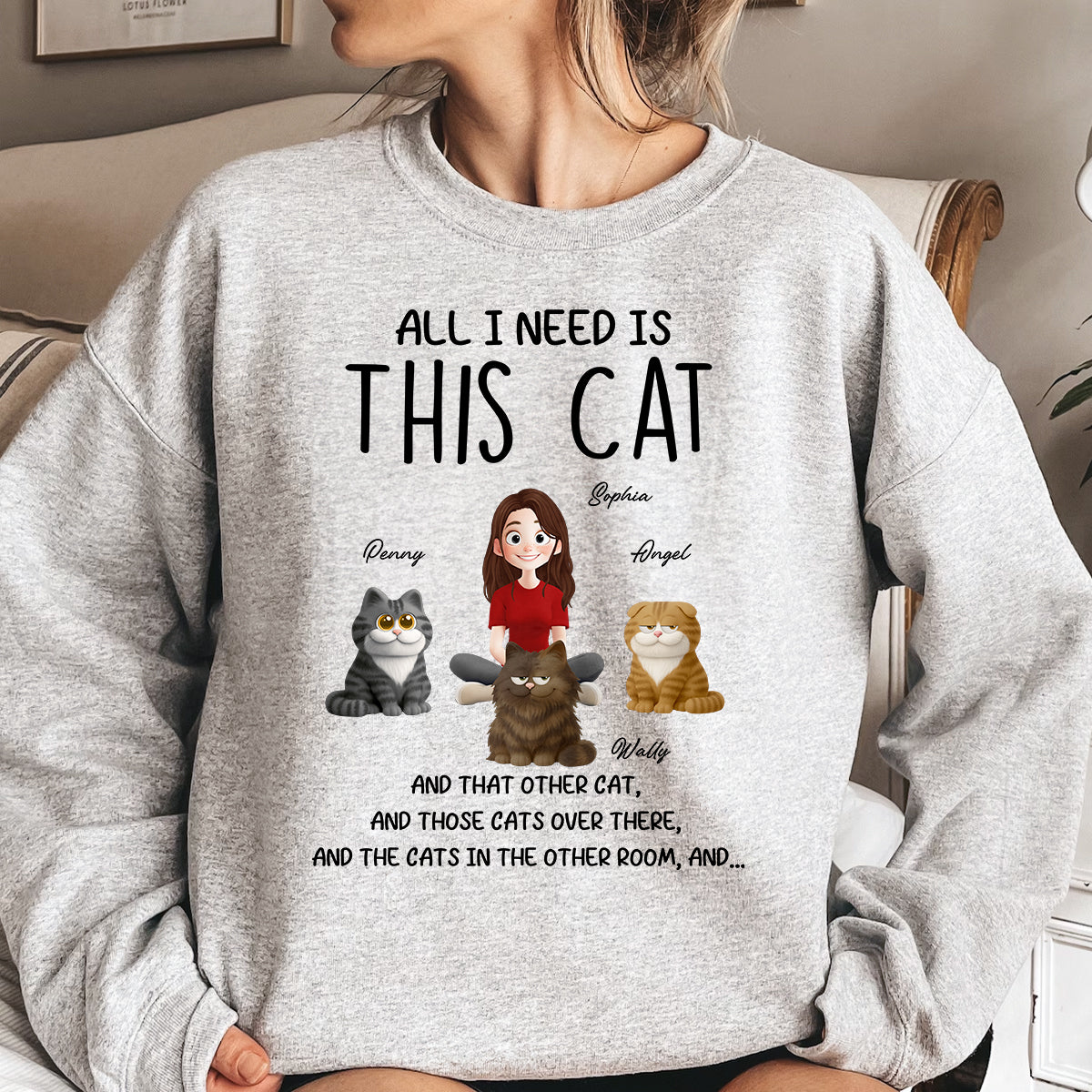 All-I-Need-Is-This-Cat-Personalized-Shirt-3
