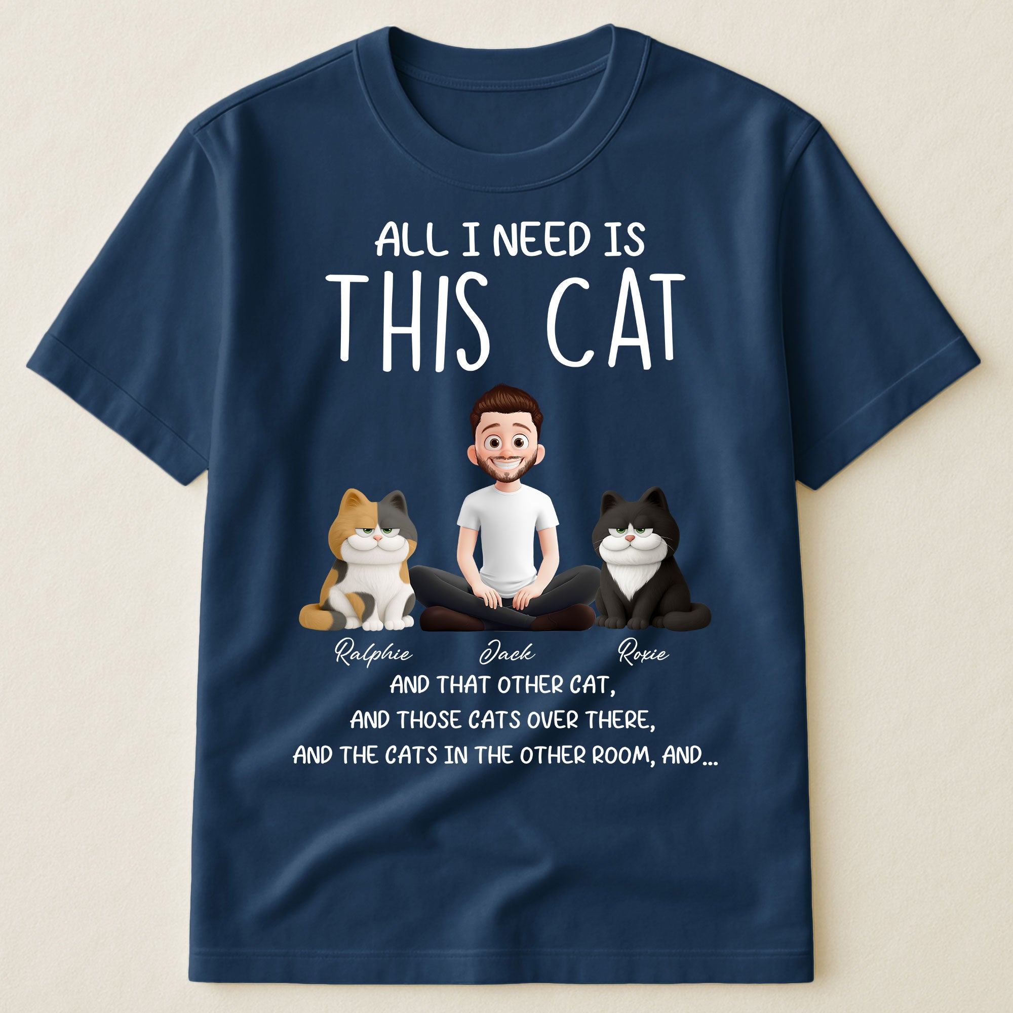 All-I-Need-Is-This-Cat-Personalized-Shirt-4