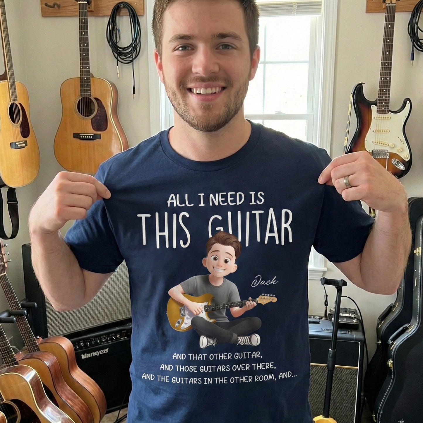 All-I-Need-Is-This-Guitar-Personalized-Shirt-1