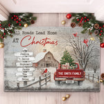 All-Roads-Lead-Home-At-Christmas-Custom-Family-Name-Personalized-Doormat-1