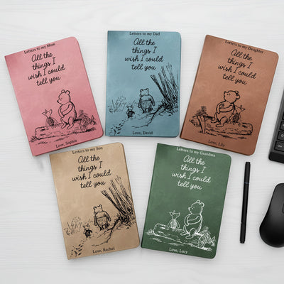All The Things I Wish I Could Tell You Remembrance Keepsake - Personalized Journal